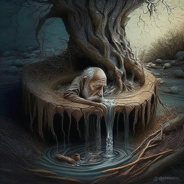 Иллюстрация к стихотворению «Безумие»