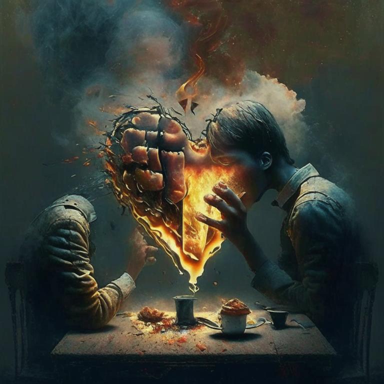 Иллюстрация к стихотворению «Silentium!»