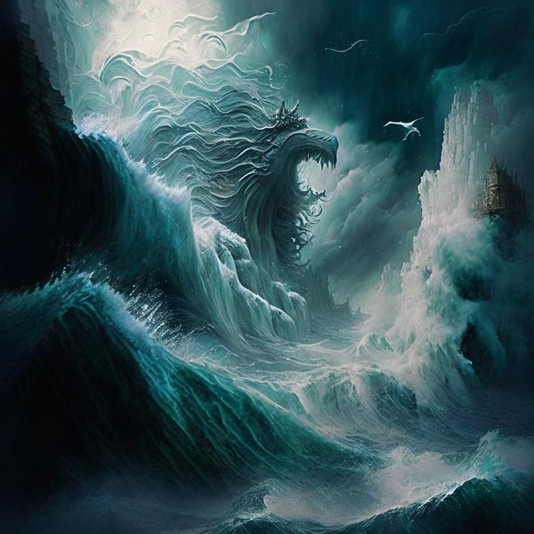 Иллюстрация к стихотворению «Сон на море»