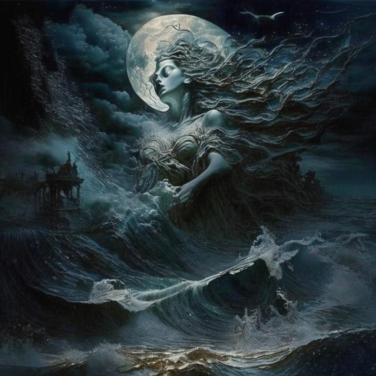 Иллюстрация к стихотворению «Видение»