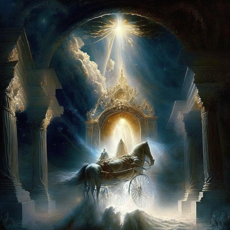 Иллюстрация к стихотворению «Видение»